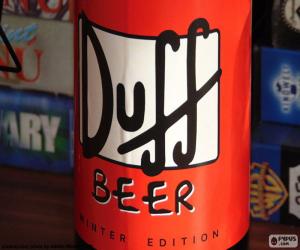 yapboz Duff bira logosu